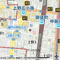 株式会社ハシモト東京支店周辺の地図