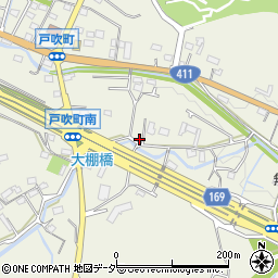 東京都八王子市戸吹町1446-3周辺の地図