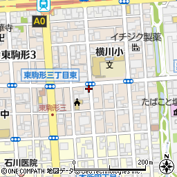 東駒形４丁目パーキングメーター周辺の地図