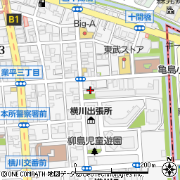 業平5丁目服部邸[akippa]駐車場周辺の地図