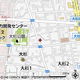 東京都江戸川区大杉2丁目7-3周辺の地図