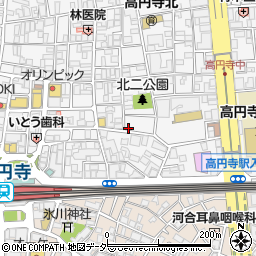 松原理容店周辺の地図