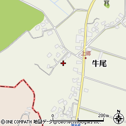 千葉県香取郡多古町牛尾200周辺の地図