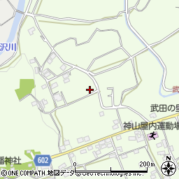 山梨県韮崎市神山町北宮地750周辺の地図