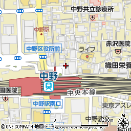 UP 中野店 ダーツ Darts アップ周辺の地図