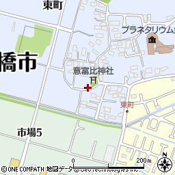 千葉県船橋市東町798周辺の地図