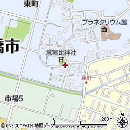 千葉県船橋市東町50周辺の地図