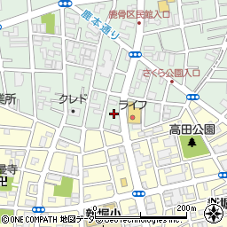 東京都江戸川区鹿骨1丁目41周辺の地図