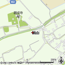 山梨県韮崎市神山町鍋山1097周辺の地図