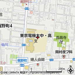 東京都小金井市梶野町周辺の地図