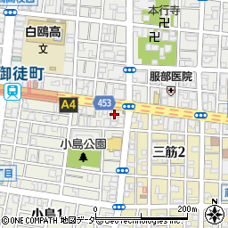 マツモトキヨシ新御徒町店周辺の地図
