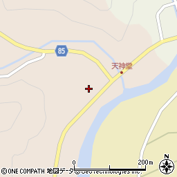 岐阜県下呂市金山町戸部3299周辺の地図