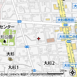 東京都江戸川区大杉2丁目9-3周辺の地図