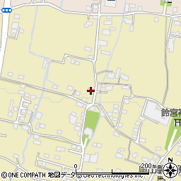 山梨県甲州市塩山上塩後877周辺の地図