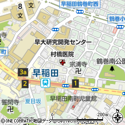 村橋医院周辺の地図