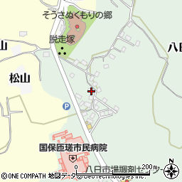 千葉県匝瑳市八日市場イ1330-1周辺の地図