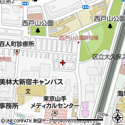 東京都新宿区百人町3丁目18-11周辺の地図
