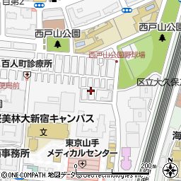 東京都新宿区百人町3丁目18-10周辺の地図