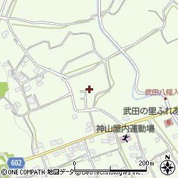 山梨県韮崎市神山町北宮地738-17周辺の地図