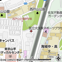 東京都新宿区百人町3丁目1-5周辺の地図
