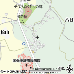 千葉県匝瑳市八日市場イ1454-2周辺の地図