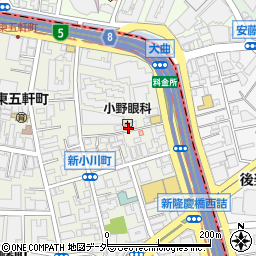 小野眼科医院周辺の地図
