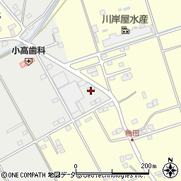 千葉県匝瑳市上谷中1171周辺の地図