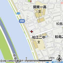 東京都江戸川区松島2丁目4-5周辺の地図
