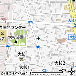 東京都江戸川区大杉2丁目7-7周辺の地図