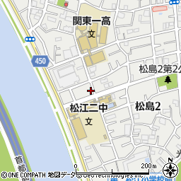 東京都江戸川区松島2丁目4-11周辺の地図