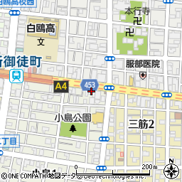 しんわ薬局　上野店周辺の地図