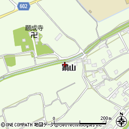 山梨県韮崎市神山町鍋山1097-1周辺の地図