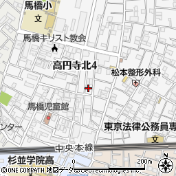 メゾン・ド・やまと高円寺Ａ周辺の地図