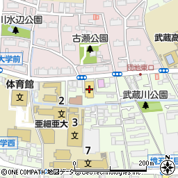 キャンドゥいなげや武蔵野桜堤店周辺の地図