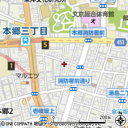 有限会社文京医理硝製作所周辺の地図
