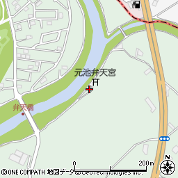 花見川サイクリングコース休憩所周辺の地図
