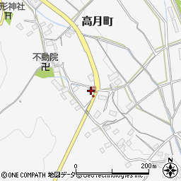 東京都八王子市高月町1087周辺の地図