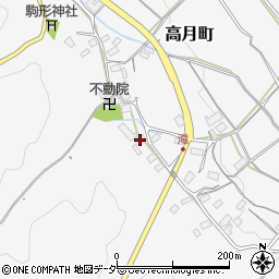東京都八王子市高月町1092周辺の地図