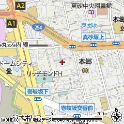 東京都文京区本郷1丁目30周辺の地図
