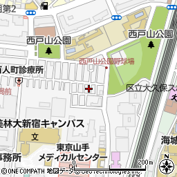 東京都新宿区百人町3丁目17-3周辺の地図