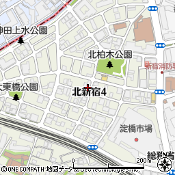 東京新宿青果株式会社周辺の地図