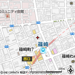 クリオスカイタワー篠崎周辺の地図