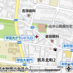 貫井ハイツ周辺の地図