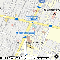 大坪電気株式会社　西東京営業所周辺の地図
