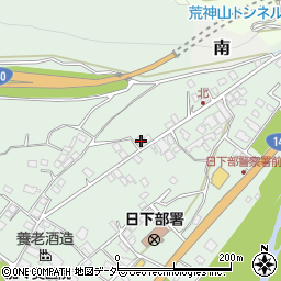 山梨県山梨市北427周辺の地図