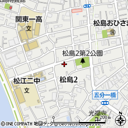 東京都江戸川区松島2丁目22-6周辺の地図