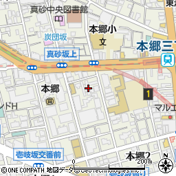 東京都文京区本郷2丁目35-17周辺の地図