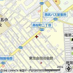ジャノメミシンアフターサービス取扱店周辺の地図