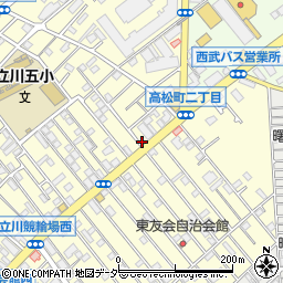 柴田サイクル周辺の地図