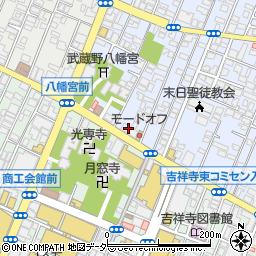 ハードオフ楽器スタジオ　吉祥寺店周辺の地図